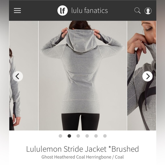 Lululemon Stride Define Jacket *Brushed Size 8 - Picture 2 of 10